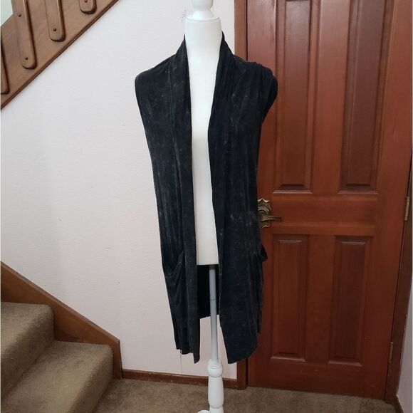 Draping, hooded over vest, M - Picture 1 of 4